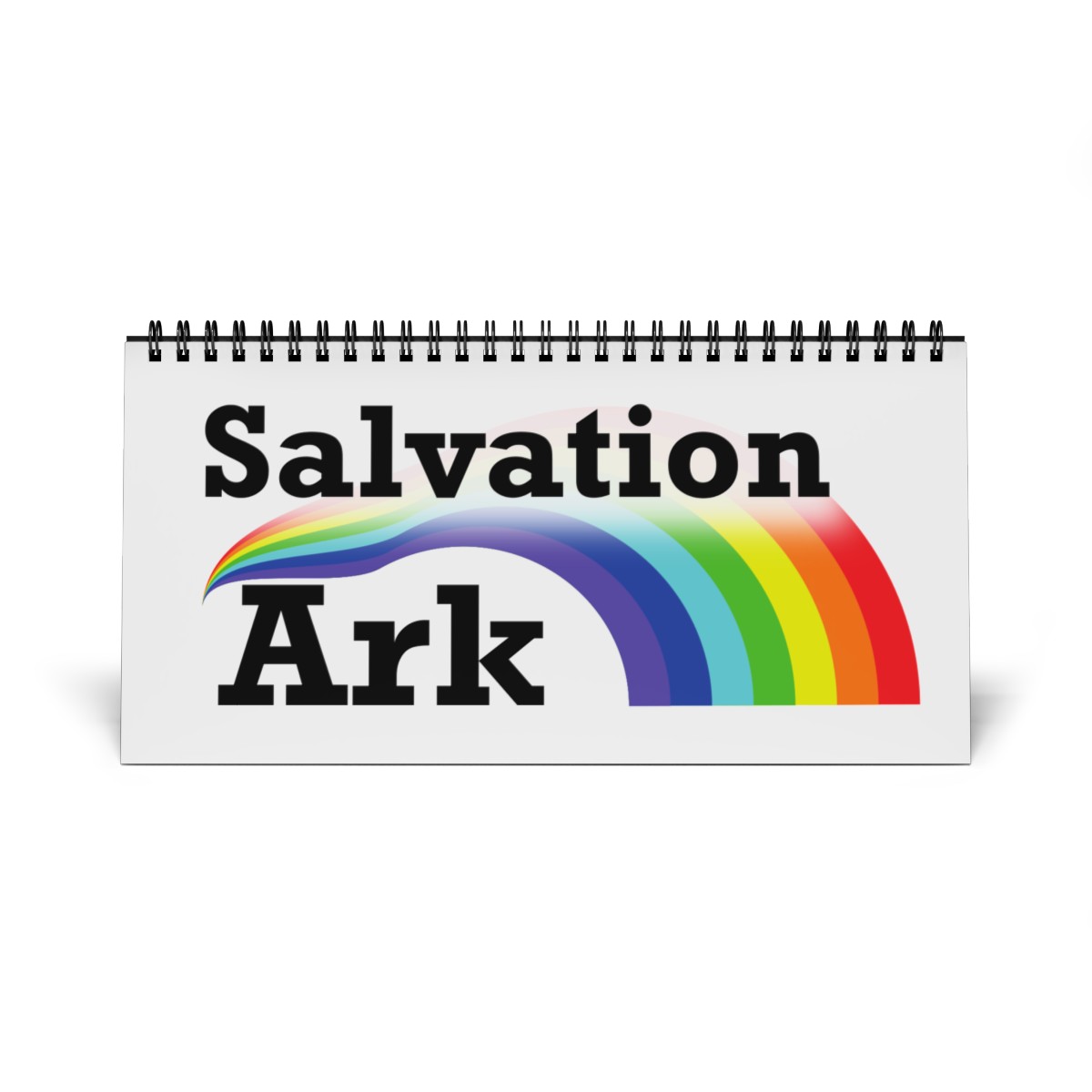 salvation ark desktop calendar front cover